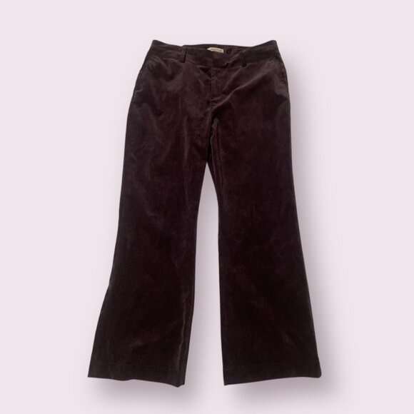 Wide Leg Trouser Velvet Like Material Hipster Business Casual Work Modern Pants - Picture 1 of 6